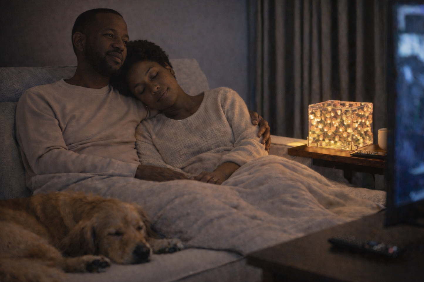 DIY Tulip Cube Night Lamp - Self Assembly Required