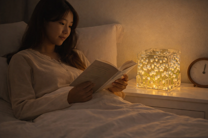 DIY Tulip Cube Night Lamp - Self Assembly Required