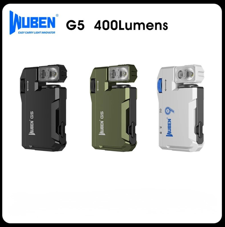 WUBEN G5 Rechargeable EDC Flashlight