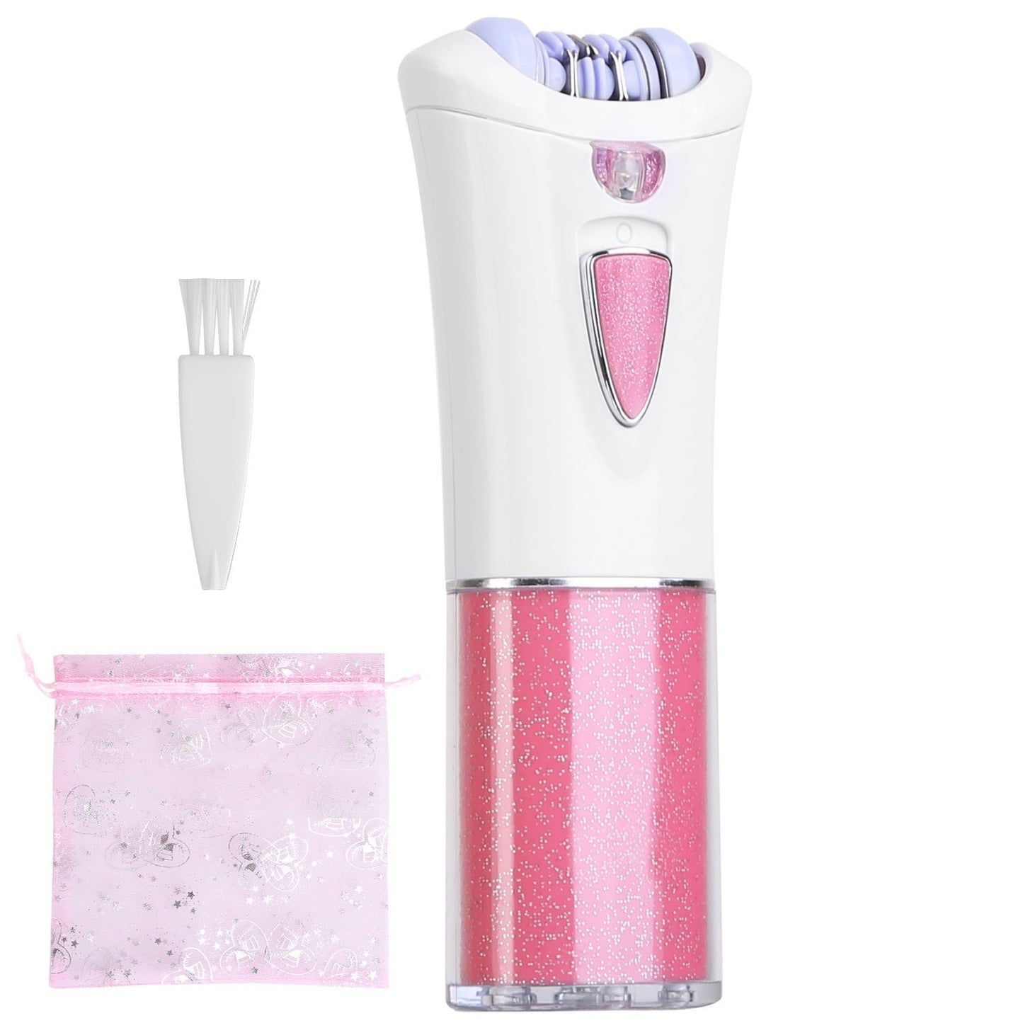 Smooth Glide Epilator For Women Facial Body Hair Remover With LED Light